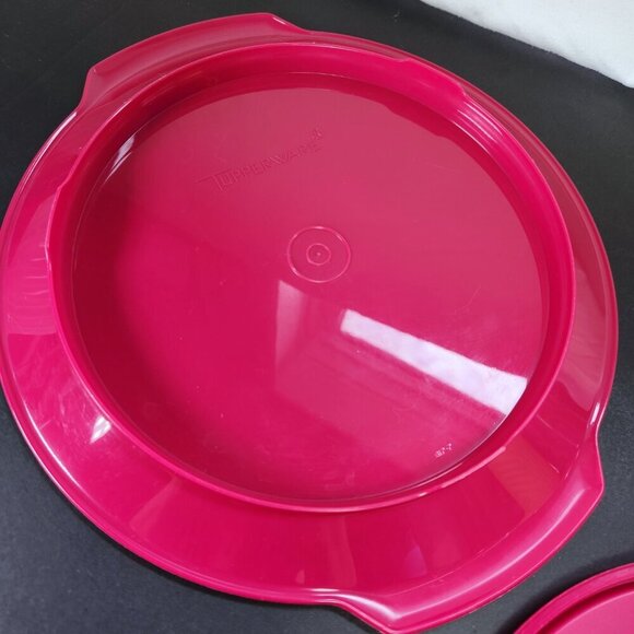 Tupperware Jello Mold Jel-N-Serve 7 Piece Set Four Design Inserts 616 - Picture 10 of 10